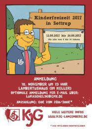 Kinderfreizeit 2017 Settrup